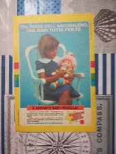  PUBBLICITA' CARTACEA ORIGINALE ADVERTISING BAMBOLA "IRIDELLA" MATTEL anni 80 