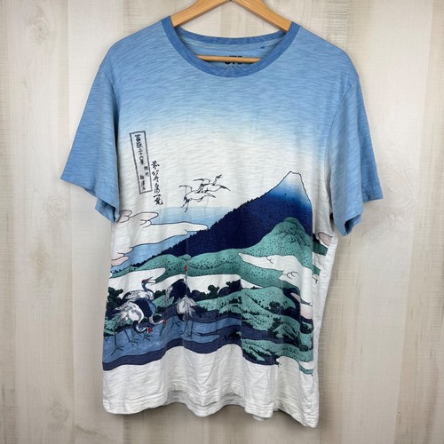 Uniqlo x hokusai blue - /,