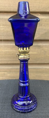 Vintage cobalt blue glass - blue,