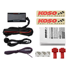 KOSO RPM contagiri UNIVERSALE rosso/blu/verde KIT COMPLETO