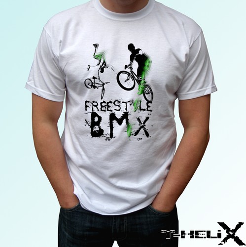 Freestyle bmx shirt bianca - freestyle,