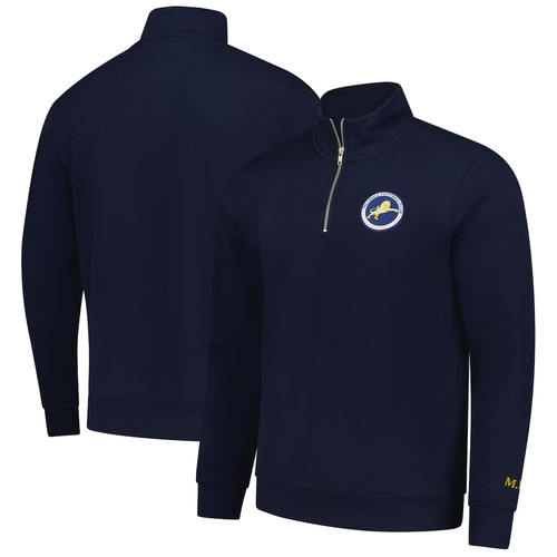 Top millwall uomo mezza zip - mezza,