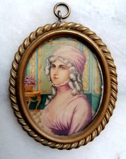 Antica bellissima miniatura - antica,