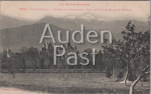 Vintage postcard montréjeau - vintage,