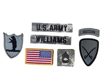 Set 7 patch US ARMY Acu Ucp