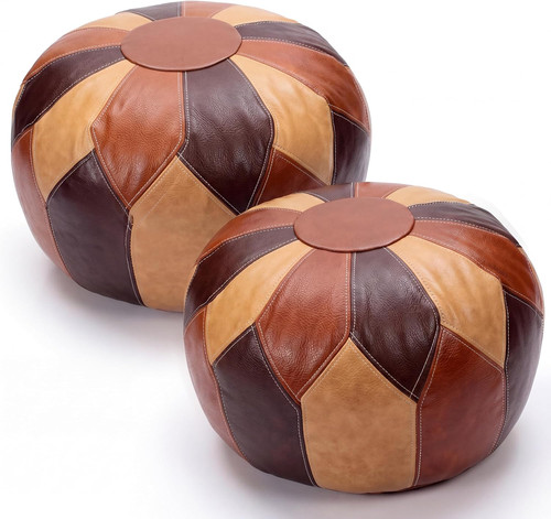 Pouf pouf pouf tricolore
