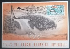 CARTOLINA  OLIMPIADI CORTINA