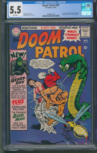 Doom patrol cgc 5 - #99, 5.5
