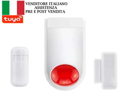 Sirena wifi allarme - wifi, +