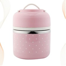  Contenitore Per Alimenti Cibo Termico Contenitori Di in Metallo Il Pranzo