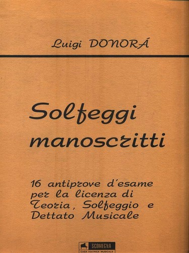 Solfeggi manoscritti 16 - solfeggi, manoscritti.