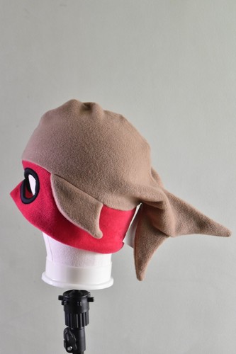 Cappello pile piranha pesce - cappello,