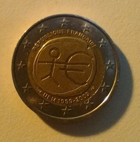 Moneta euro francia - da,
