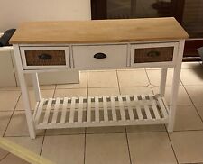 consolle ingresso vintage 3 cassetti un ripiano 