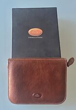 The Bridge Pochette Tipo Trousse Per Viaggio Da Uomo In Pelle Colore Marrone.