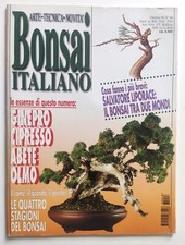 Rivista Bonsai Italiano Arte Tecnica Novita' N.48 Ottobre 1996 Zanfi Editori