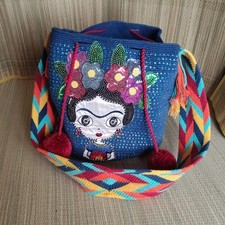 Borsa Wayuu Frida Khalo Fatta