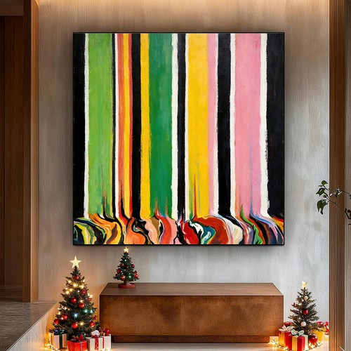 Arte astratta colorata dipinto