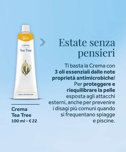 Crema tea tree just - just, 100ml