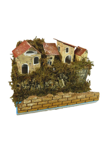 Paesaggio con case - paesaggio,