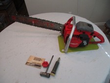 Motosega vintage 1976 rossa