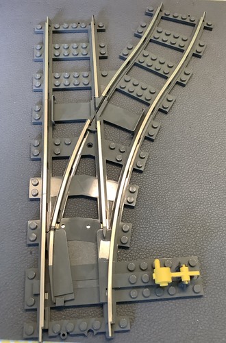 Lego scambio ferroviario - v,