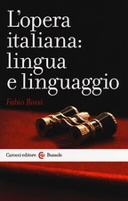L'opera italiana: lingua e