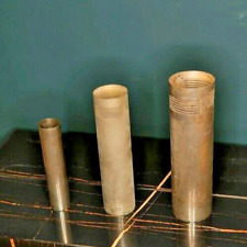 Tris di vasi vaso artigianale Space Age di Cassetti Firenze placcato argento