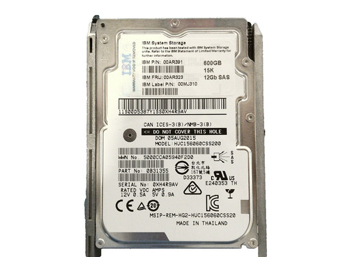 Ibm 00ar323 600gb 15k - 00ar323, 2.5"