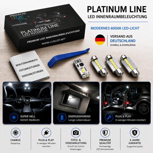 Kit luci abitacolo led premium - luci,