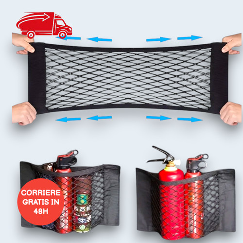 Reti portaoggetti auto - , 80x25cm