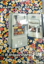 Poster manifesto Originale anni 60  frigorifero FIAT 