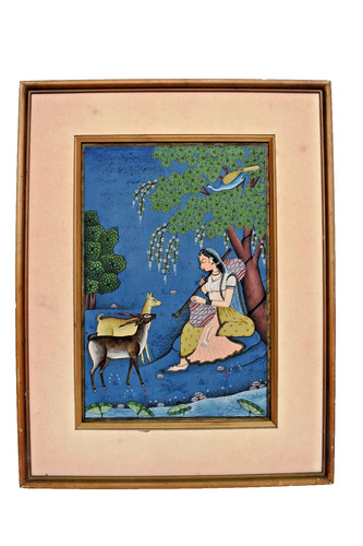 Antico indiano miniatura - antico,