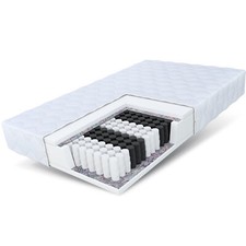 Materasso 90x200 cm METIS 7 zone H3 schiuma fredda molle insacchettate altezza 16 cm