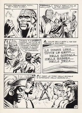 UMBERTO SAMMARINI - TAVOLA ORIGINALE per L'UOMO MASCHERATO - PHANTOM