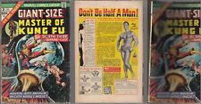 FL- GIANT-SIZE MASTER OF KUNG FU N.2 DEC 1974 MARVEL COMICS USA - B - M24