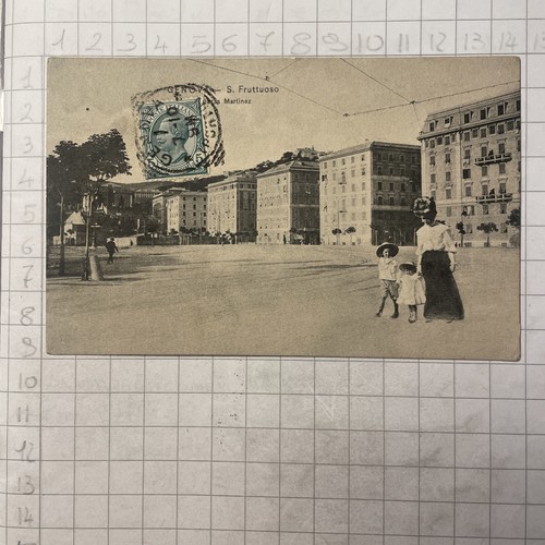 Antica cartolina postale - antica,
