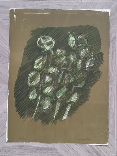 Ennio morlotti litografia - -,