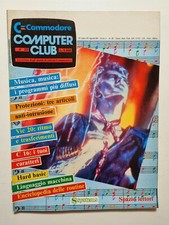 COMMODORE COMPUTER CLUB 33-1986 BATTERIA ELETTRONICA-TASTIERE ANTONELLI-VIC 20
