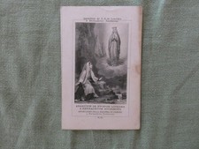 santino apparizione nostra signora di Lourdes a bernadette soubirous