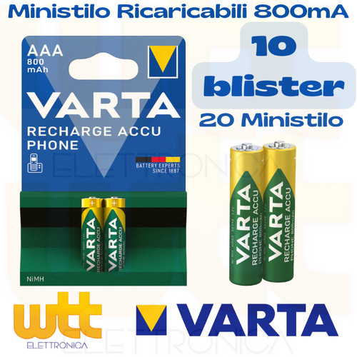 Blister batteria - 10,