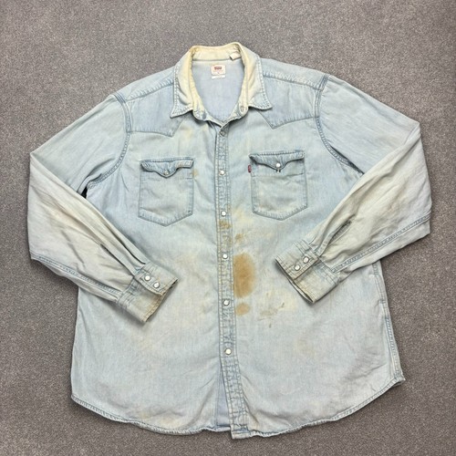 Camicia levis denim adulto - camicia, x