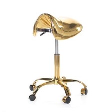 Sgabello di bellezza oro sella