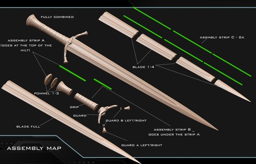 Boromir sword signore degli - sword, il