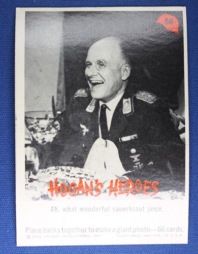 1965 fleer hogans heroes 58 - fleer,