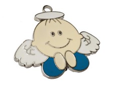 Ciondolo Angelo Metallo