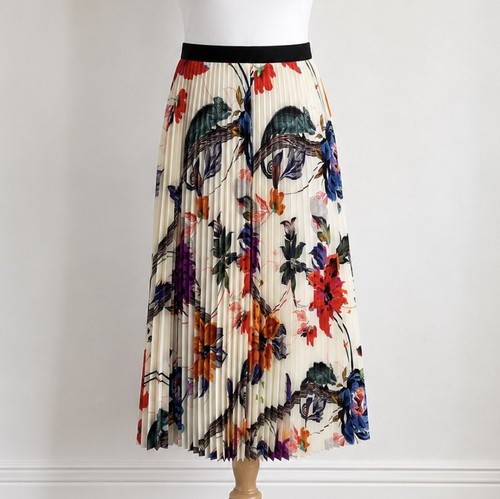 Gonna midi plissettata - , reiss