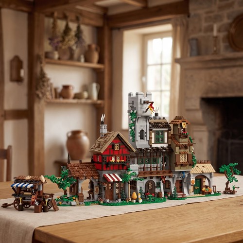 Città medievale edifici - , moc