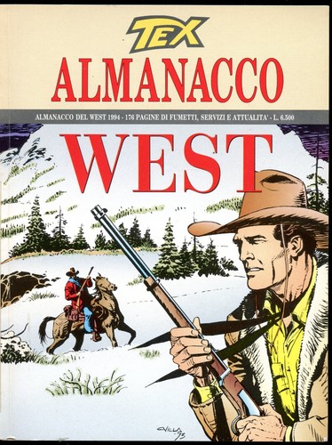 Tex almanacco west - almanacco, #1