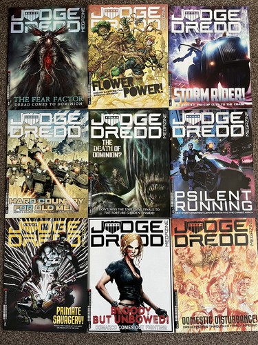 Judge dredd megazine issues - dredd, 9